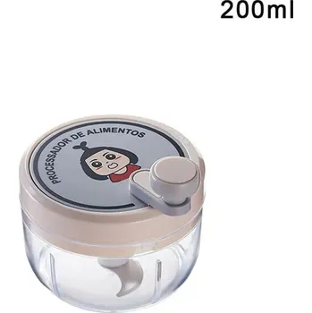 Kuchyňský sekáček na cibuli | ruční mixér - 200ml růžová