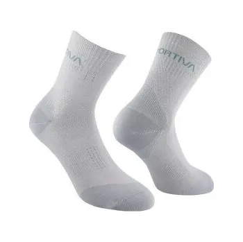 Pánské ponožky La Sportiva SPRINT TRAIL SOCKS Onyx/Aspen Green šedá 44-46 EU