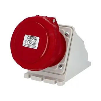 Elektrická zásuvka Famatel Zásuvka nástěnná 24392 IP67/400V/32A/4P 6h - SpeedPRO