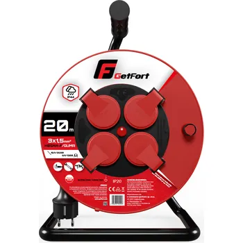 Přepěťová ochrana Prodlužovací kabel Getfort P20 3x1,5 H05RR-F 20m