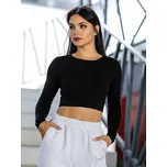 Bavlněný crop top VSB AMI černý