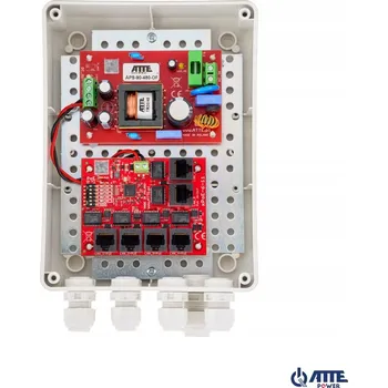 IP kamera Switch PoE přepínač ATTE IP-5-11-M2
