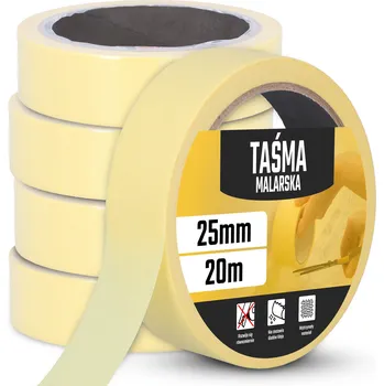 Lepicí páska Maskovací páska TRCR 25 mm x 20 m