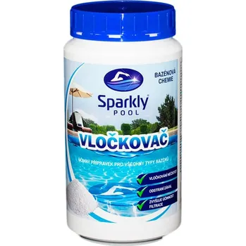 Bazénová chemie Sparkly POOL Vločkovač granulát 1 kg (Vločkovač granulát 1 kg)