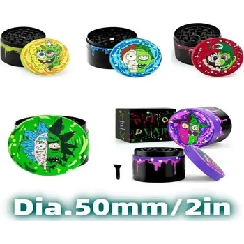 Mlýnek na koření Mlýnek na koření se vzorem vodní kapky | ruční drtič, mlýnek na koření - Náhodně 50MM