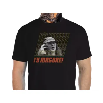 Pánské tričko Vtipné tričko Bastard: Jiří Kára