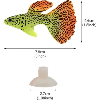 Dekorace do akvária Svítící dekorace do akvária | umělé akvarijní rybky | 1ks - 04