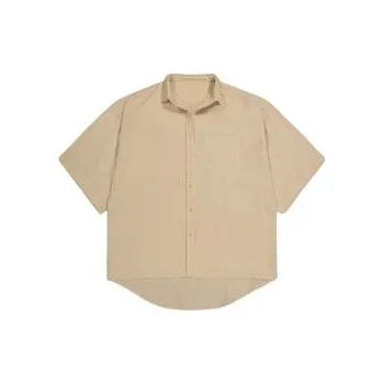 Pánská košile Košile Barts ILLAROH SHIRT Sand velikost O/S