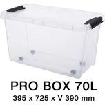 Úložný box PRO BOX 70 L s kolečky MIKAWI 15-2782
