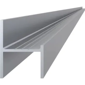 Hliníkový profil H 25 NOSNIK W25/773729 DEKOR ZLD/ rozměr 25x25x2 barva dřevodekor zlatý dub délka 4m Cena za kus