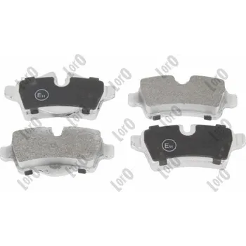 Brzdová destička Sada brzdových destiček, vždy 4 kusy v sadě ABAKUS 231-02-108