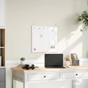 Magnetická kreslící tabulka Křídová tabule rámem masivního borovicového dřeva černá 40x30cm