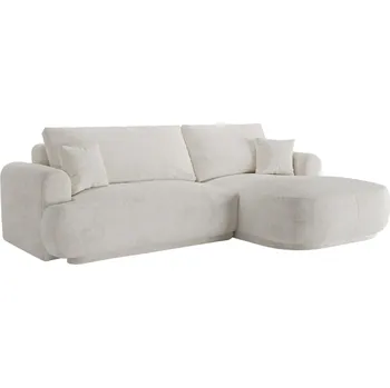 Pohovka Micadoni Bouclé rozkládací pohovka Ella 271 cm, pravá