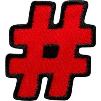 Nášivka Nažehlovačka hashtag Monoquick