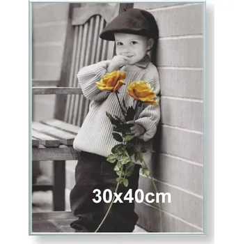 Obraz Hliníkový rám na fotku nebo plakát 30x40 cm, stříbrný matný