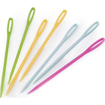 Jehla plastová, 75mm, tupá (1ks)