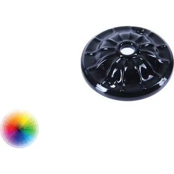 Příslušenství pro svítidlo Baldachýn porcelánový glazovaný se vzorem - různé barvy