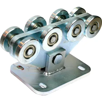 Plot TECHNOPARK CZ s.r.o. VOZIK L, nosný vozík samonosné posuvné brány do 6.5 m, 600Kg, Zn