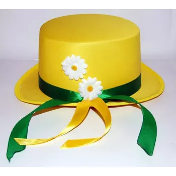 Klobouk Klobouk - Vodník - žlutý