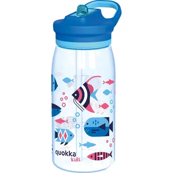 Láhev Dětská tritanová láhev Glow, 580ml, Quokka, moře