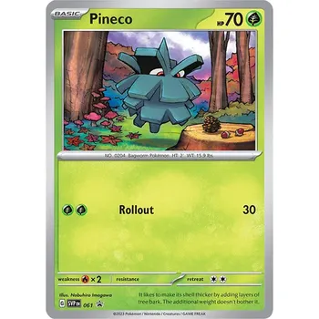 Společenská hra Pokémon karta Pineco SVP 061 Holo