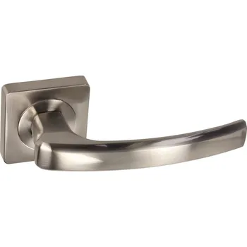 Dveřní kování Vnitřní klika Gamet Krátká, Čtvercová rozeta