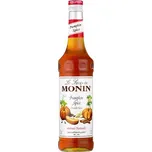 Monin Pumpkin Spice Sirup (pikantní dýně) je oblíbeným doplňkem podzimní sezóny, nabízející bohatou kombinaci tradičních koření jako je skořice, muškátový oříšek a hřebíček, která se mísí s jemnou dýňovou chutí. Tento sirup je ideální pro přípravu podzimn