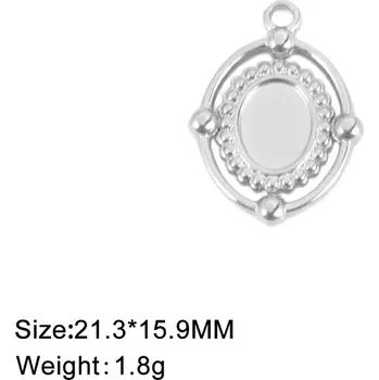 Přívěsek Ocelový přívěsek amulet | diy šperky - Styl 8 Ocel