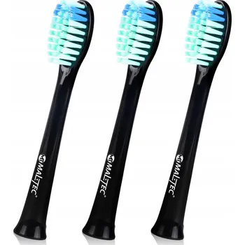 Elektrický zubní kartáček 3x Hlavice pro sonický elektrický zubní kartáček, univerzální, černé