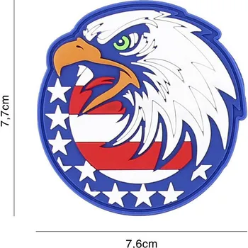 Nášivka 101 INC Nášivka 3D PVC American eagle