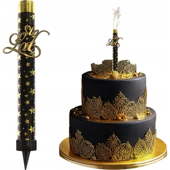 Dortová svíčka Fontána dortový ohňostroj svíčka k narozeninám VŠECHNO NEJLEPŠÍ