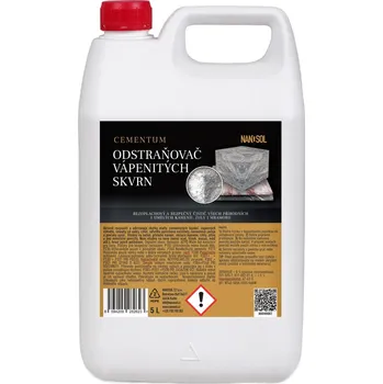 Odstraňovač vápenitých skvrn CEMENTUM 5 L NANOSOL