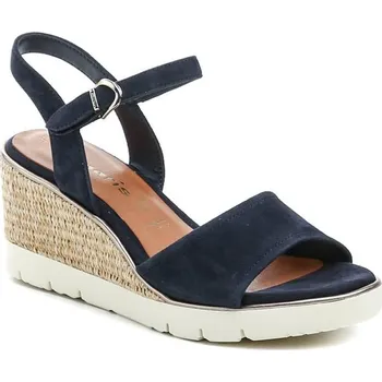Dámské sandále Tamaris 1-28360-44 navy dámské sandály na klínku EU 37 + DÁREK