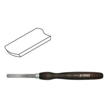 Sada nářadí Narex Bystřice 817310 - Dláto na soustružení dřeva STRUH 105x345mm ubírací zaoblený, Cr-V