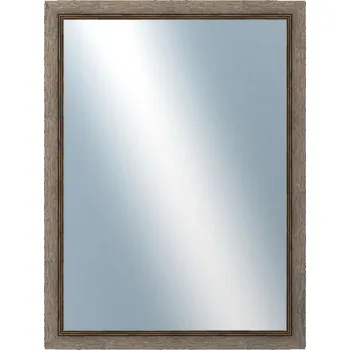 Zrcadlo DANTIK - Zarámované zrcadlo - rozměr s rámem cca 60x80 cm z lišty CARRARA žlutá (2895)