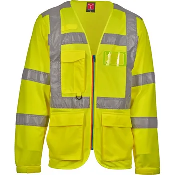 reflexní vesta Pracovní reflexní vesta Payper LONG EXO Barva: Žlutá Fluo, Velikost: 4XL