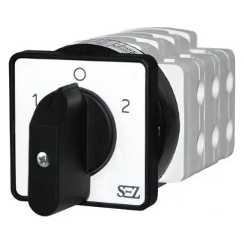 vypínač Přepínač napájení síť-agregát 1-0-2 40A SEZ