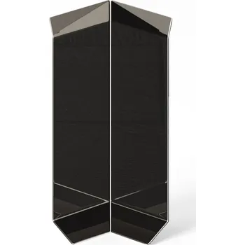 Podlahová lišta VNITŘNÍ ROH PRO PODLAHOVÉ LIŠTY F ČERNÝ LESK 10 cm