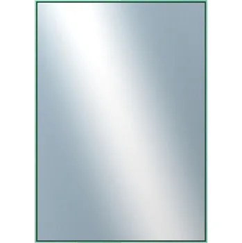 Zrcadlo DANTIK - Zarámované zrcadlo - rozměr s rámem cca 50x70 cm z lišty Hliník zelená m. | P02-246 (7002246)