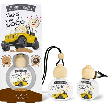 Vůně do auta Kokos – vůně do auta The Fruit Company - Španělský výrobek