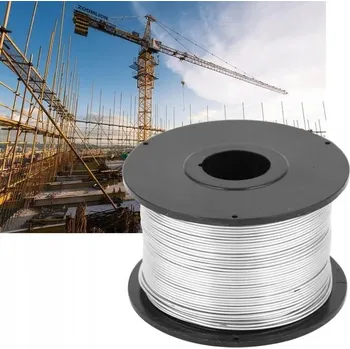 Vázací drát 4ks 110m 0,8mm ocelový vázací drát pro automatický stroj na vázání výztuže