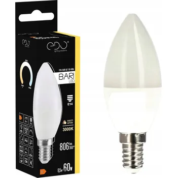 Žárovka LED žárovka E14 svíčka 8,5W 3000K teplá bílá 806lm EDO
