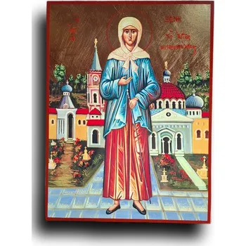 Obraz Ikona svaté Xénie Petrohradské – tichá průvodkyně zázraků a naděje