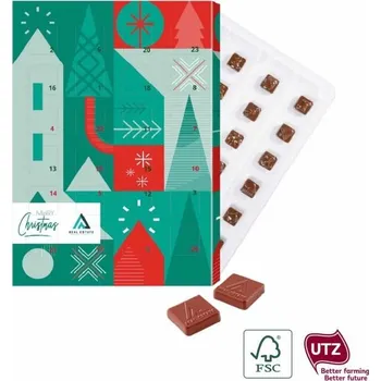 Čokoláda Logo čokoládový adventní kalendář 500ks