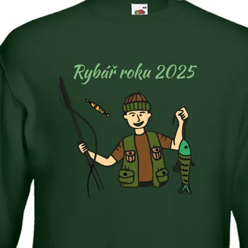 Pánská mikina Mikina Rybáři | Mikina Rybář roku 2025