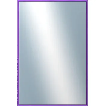 Koupelnový nábytek DANTIK - Zarámované zrcadlo - rozměr s rámem cca 40x60 cm z lišty Hliník modrá m. | P02-242 (7002242)