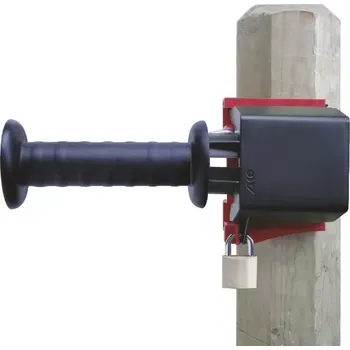 Ohradník Zámek bránové rukojeti elektrického ohradníku