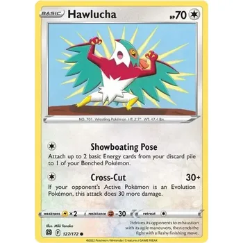 Sběratelská karetní hra Pokémon karta Hawlucha 127/172