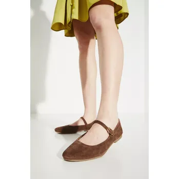 Dámské baleríny Semišové baleríny Medicine hnědá barva RS25.OBD302 84X, EUR 41