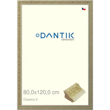 Rám na obraz DANTIK rámeček 80x120 | Claico 3 (Plexi Čiré) (Vyrobeno s láskou u nás v DANTIKU)